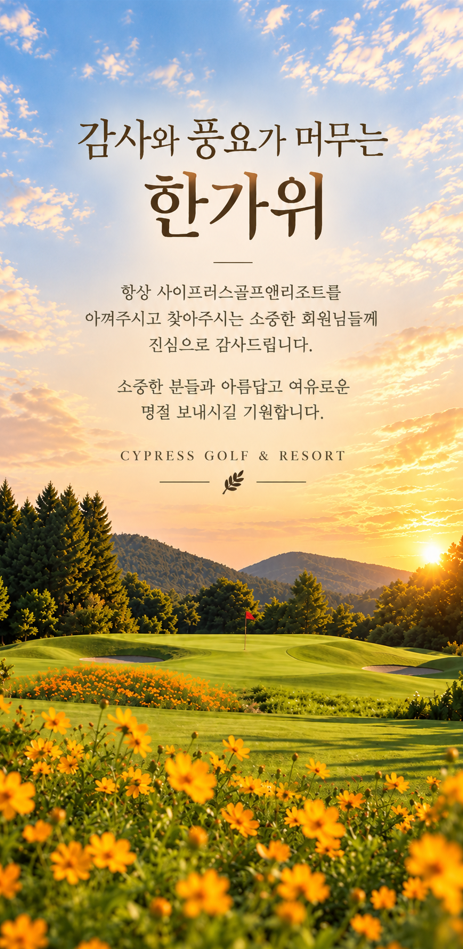 추석 인사